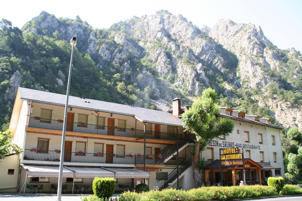 Meson De Salinas Hotel Salinas de Bielsa Kültér fotó