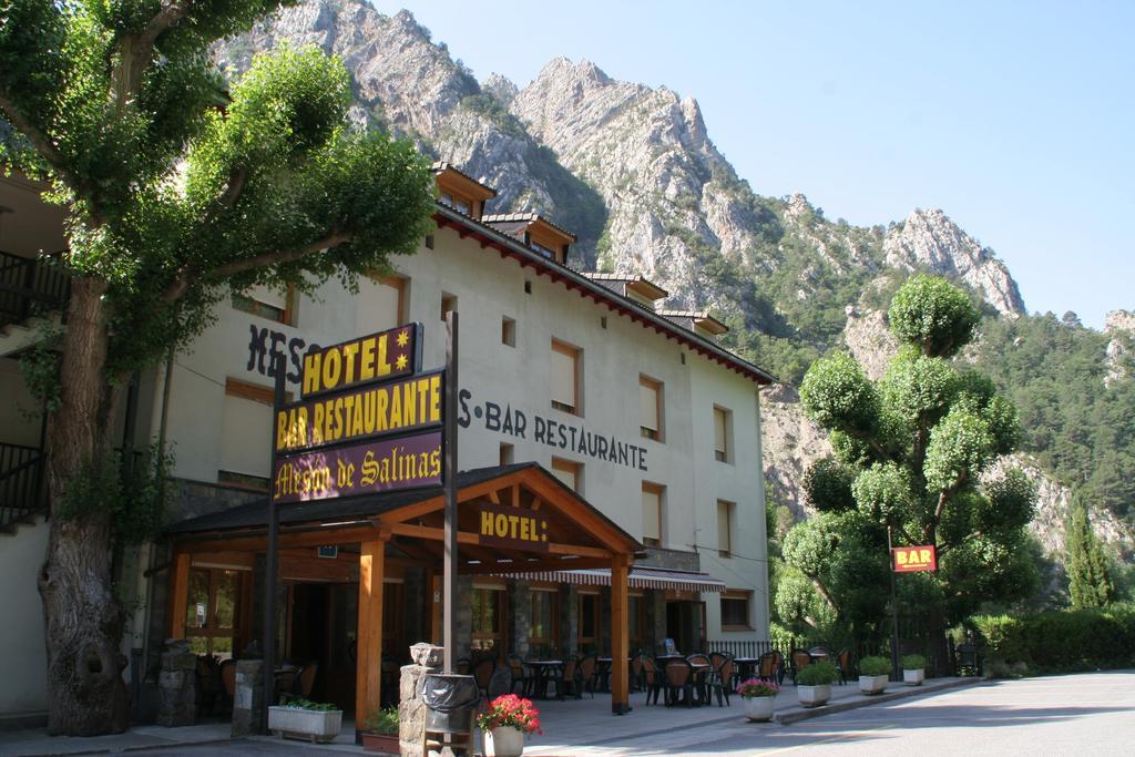 Meson De Salinas Hotel Salinas de Bielsa Kültér fotó