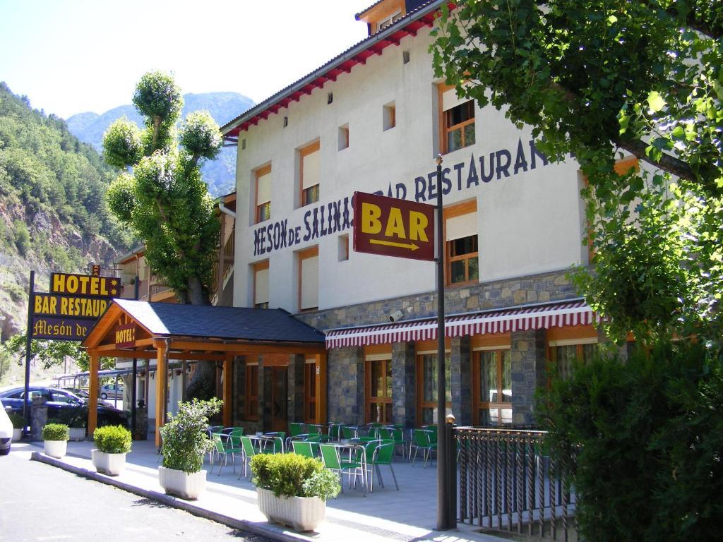 Meson De Salinas Hotel Salinas de Bielsa Kültér fotó